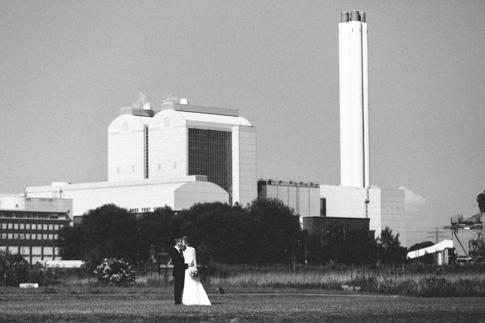 Hochzeitsfotograf in der St. Bonifatius Kirche Eimsbüttel und im Café Kaltehofe